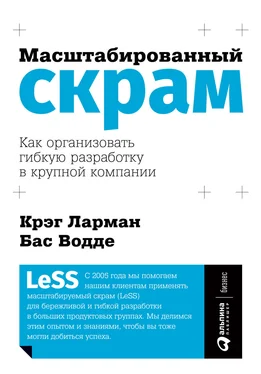 Бас Водде Масштабированный скрам. Как организовать гибкую разработку в крупной компании обложка книги