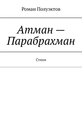 Роман Полуэктов Атман – Парабрахман. Стихи обложка книги