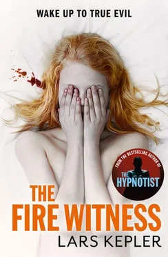 Lars Kepler The Fire Witness обложка книги