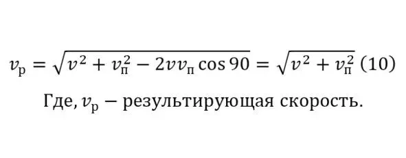 The resulting output vector will logically be larger than the initial velocity - фото 11