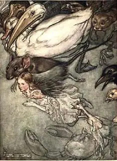 Alice lappela doucement Ma petite Souris chérie Je ten prie reviens et - фото 7