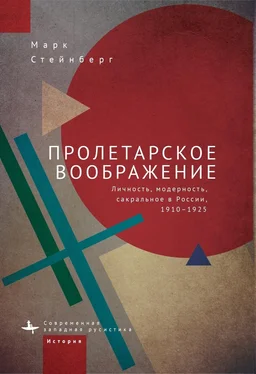 Марк Стейнберг Пролетарское воображение. Личность, модерность, сакральное в России, 1910–1925 обложка книги