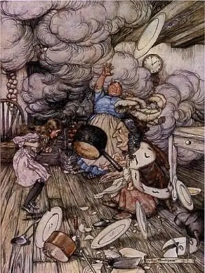 She said the last word with such sudden violence that Alice quite jumped but - фото 17