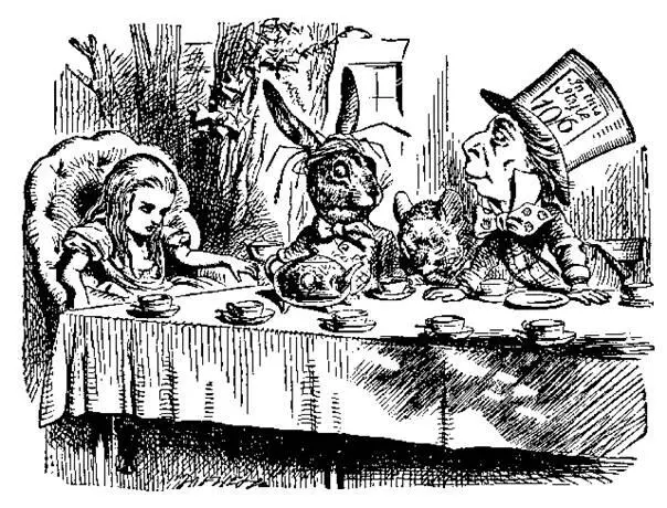 Have some wine the March Hare said in an encouraging tone Alice looked all - фото 20