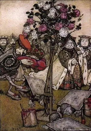 Alice was rather doubtful whether she ought not to lie down on her face like - фото 22
