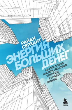 Райан Серхант Энергия больших денег. Как взять от жизни максимум, стать лучшим в своем деле и заработать миллионы обложка книги