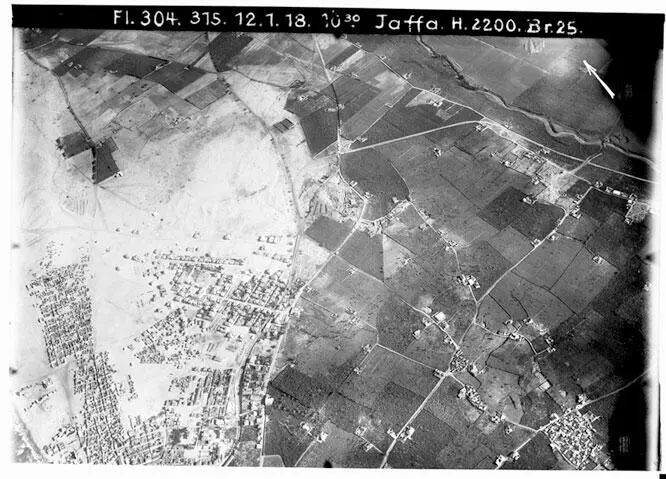 Ил 27 Белый город и черный город Немецкий аэрофотоснимок датируемый 1918 - фото 27