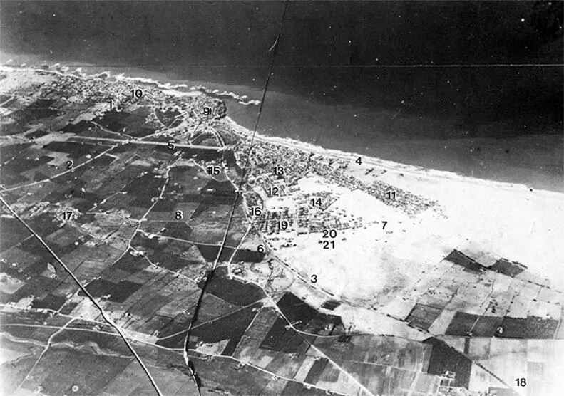 Ил 31 Аэрофотоснимок 1917 года Черный город расположен там где находится - фото 31