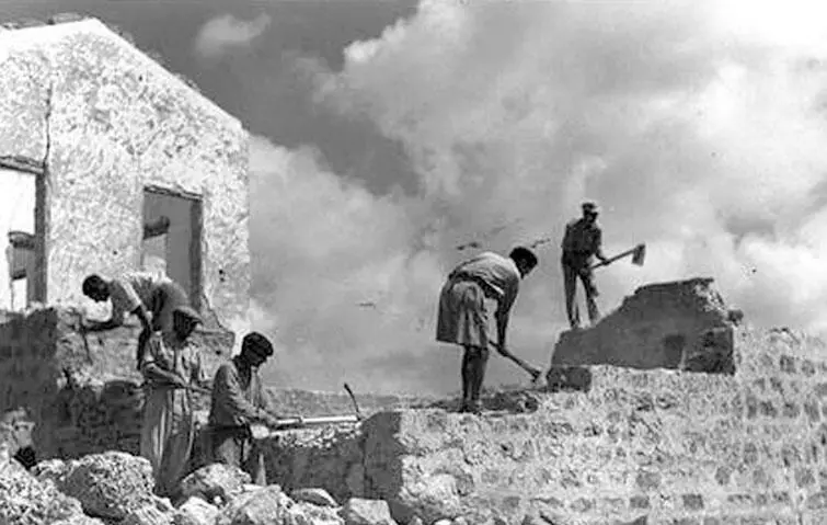 Ил 66 Снос зданий в Большой зоне 1949 Тедди Браунер Национальный - фото 66