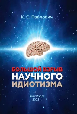 Константин Павлович Большой взрыв научного идиотизм обложка книги