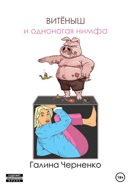 Галина Черненко Витёныш и одноногая нимфа обложка книги