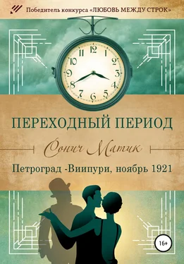 Сонич Матик Переходный период. Петроград – Виипури, ноябрь 1921 обложка книги