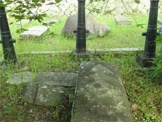 Надгробие К М Доможирова с тремя пушками Указание на местоположение могилы - фото 8