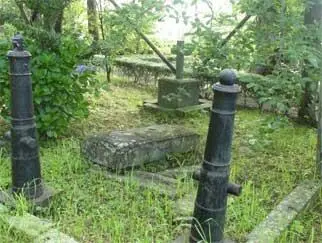 Надгробие К М Доможирова с тремя пушками Указание на местоположение могилы - фото 9