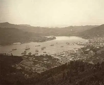 Фрегат Светлана на рейде Нагасаки 1871 г На рейде Нагасаки отряд ждала - фото 13