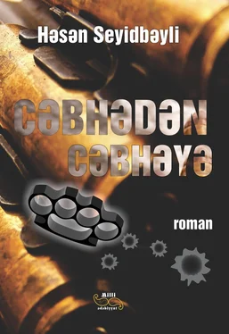 Həsən Seyidbəyli Cəbhədən cəbhəyə обложка книги