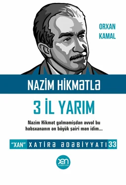 Orxan Kamal Nazim Hikmətlə 3 il yarım обложка книги