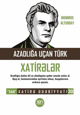 Məmməd Altunbay Azadlığa uçan türk обложка книги