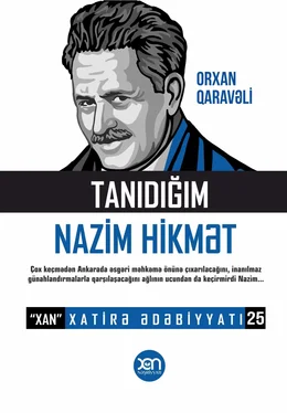 Orxan Qaravəli Tanıdığım Nazim Hikmət обложка книги