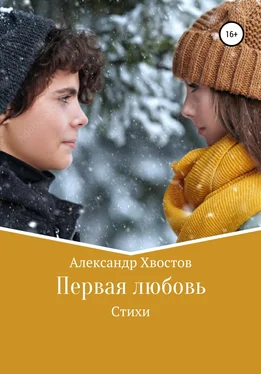 Александр Хвостов Первая любовь обложка книги