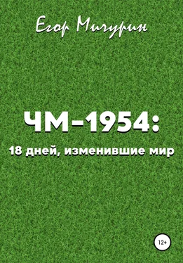 Егор Мичурин ЧМ-1954: 18 дней, изменившие мир обложка книги