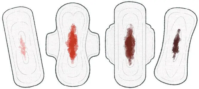Кровь выделяющаяся при месячных бывает разных оттенков и это совершенно - фото 3