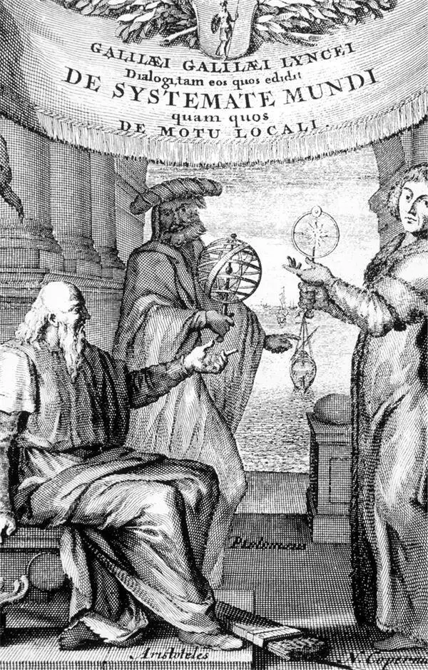 Фронтиспис Диалога о двух главнейших системах мира 1635 Также утверждал - фото 3