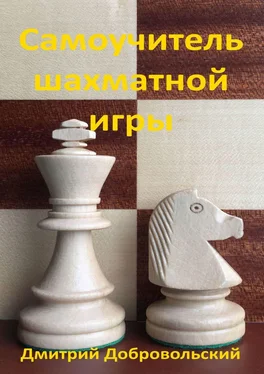 Дмитрий Добровольский Самоучитель шахматной игры обложка книги
