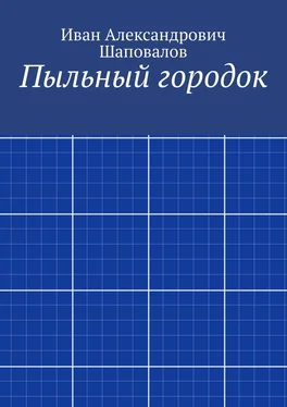 Иван Шаповалов Пыльный городок обложка книги