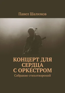 Павел Шалимов Концерт для сердца с оркестром. Собрание стихотворений. Часть 1 обложка книги