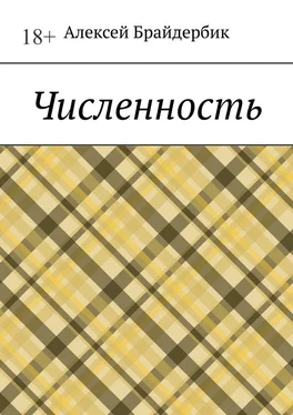 Алексей Брайдербик Численность обложка книги