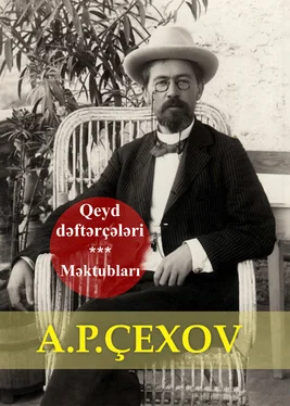 Anton Çexov Qeyd dəftərçələri. Məktubları обложка книги