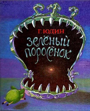 Георгий Юдин Зелёный поросёнок обложка книги