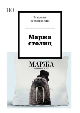 Владислав Вертоградский Маржа столиц обложка книги