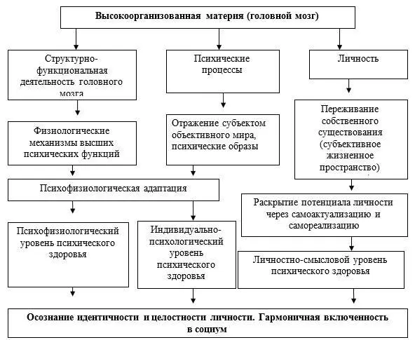 Рис 11 Уровни психического здоровья Рис 12 Психика как объект исследования - фото 20