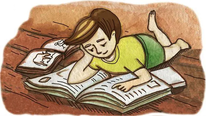 Нид прибегал с книжками и на обед и на ужин так не хотелось ему расставаться - фото 10