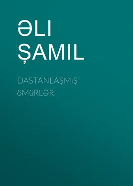 Əli Şamil Dastanlaşmış ömürlər обложка книги