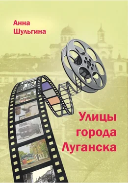 Анна Шульгина Улицы города Луганска обложка книги