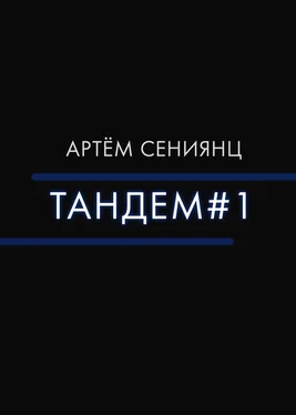 Артём Сениянц Тандем#1 обложка книги