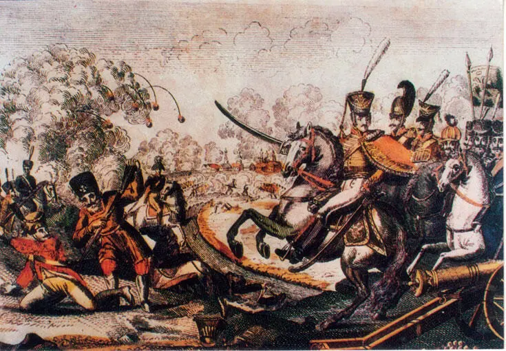 Взятие Полоцка 6 октября 1812 года Гравюра С Карделли по рис Д Скотти 1814 - фото 52