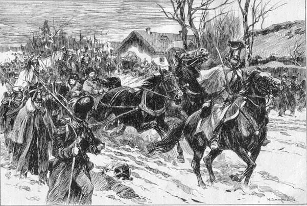 Наполеон покидает армию в Сморгани 23 ноября 1812 г Худ Н Самокиш 24 - фото 81