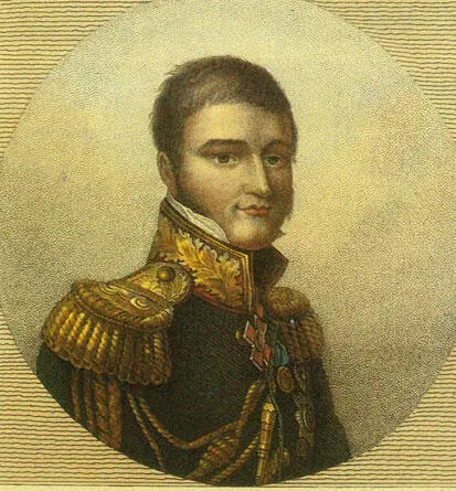М С Воронцов 17821856 Раскраш гравюра Г Губерта 1я четв 19 в - фото 125