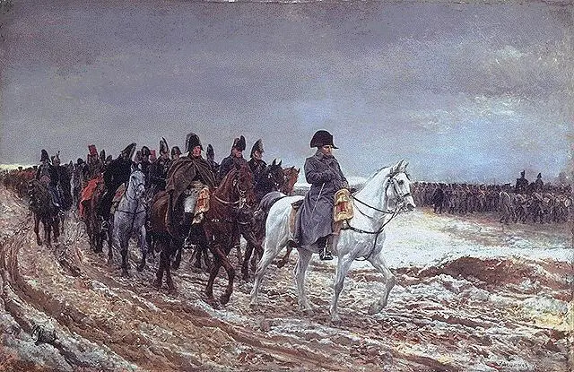 Французская кампания 1814 год Эпизод отступления Наполеона Худ ЖЛ - фото 130