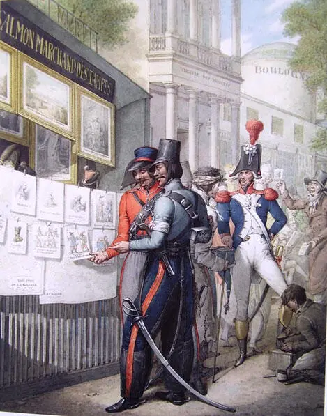 Казаки рассматривают карикатуры на самих себя Худ Г Э Опиц 1814 г ГИМ - фото 149