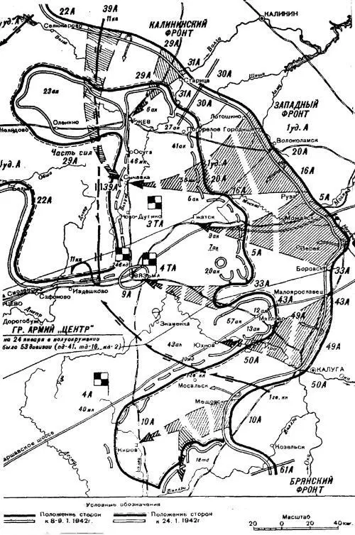 Ход боевых действий на центральном участке советскогерманского фронта с 8 по - фото 3