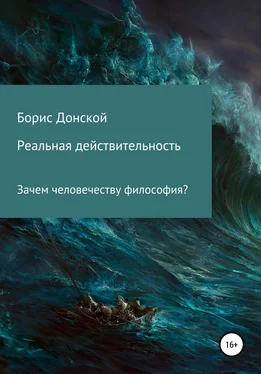 Борис Донской Реальная действительность. Зачем человечеству философия? обложка книги