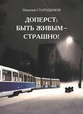 Николай Стародымов Доперст: быть живым – страшно! обложка книги