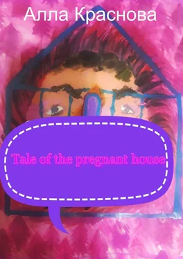 Алла Краснова Tale of the pregnant house обложка книги