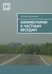 Светлана Данилина - Комментарии к частным беседам