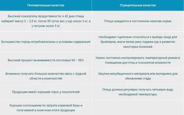 Таблица 1 Плюсы и минусы промышленного выращивания бройлеров Разведение и - фото 7